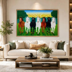 Momentum of Fortune- 7 Horses for Prosperity