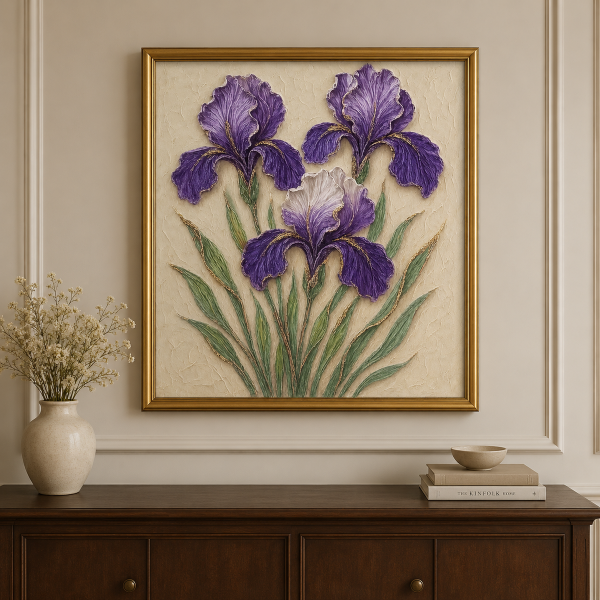 Textured Flowers for modern interiors